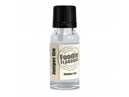 foodie flavours juniper gin natural food flavouring 15ml p8254 17174 image