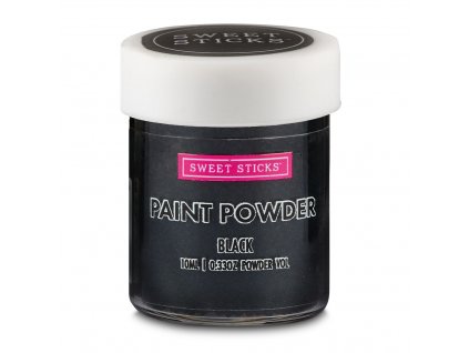 black paintpowder web