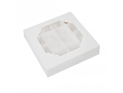 simply making white window treat boxes inserts 16 cavities pack of 100 p12131 37579 medium