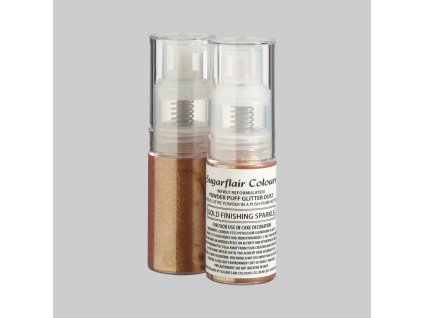 PowderPuff Glitter Dust Gold Finishing Sparkle