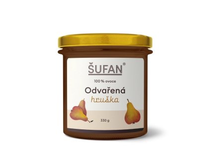 Ovocná povidla Odvařená Hruška Šufan, 330g