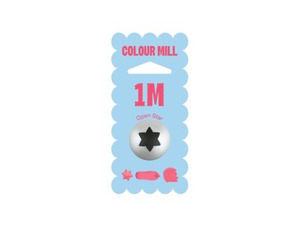 Colour Mill CMPT1M Colour Mill Piping Tip Open Star Verpakking jpg