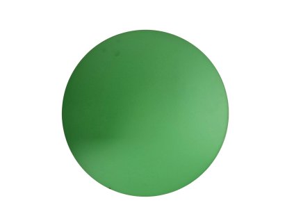 Pevná dřevovláknitá zelená podložka, pr.28cm