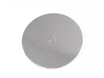 Loyal Elite CBPPKRS06 Loyal Cake Board Perforated Round Silver 15cm 1 jpg