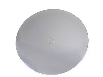 Loyal Elite CBPPKRS08 Loyal Cake Board Perforated Round Silver 20cm 1 jpg