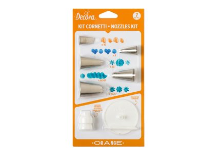 Sada špiček Orange Decora, 10ks