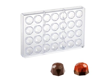 Polykarbonátová forma na čokoládu *BONBON GEM MA1521, Martellato