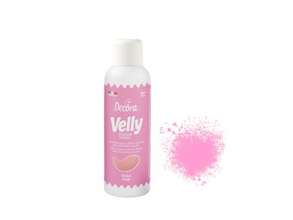 Sprej Velvet Decorvelly Pink - růžový Decora, 100ml