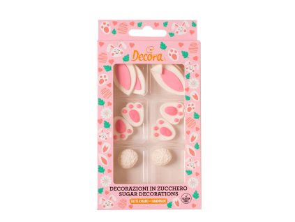 Cukrové dekorace Zajíček, Decora, 2ks