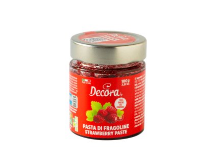 Ochucovací pasta Decora Jahody, 100g