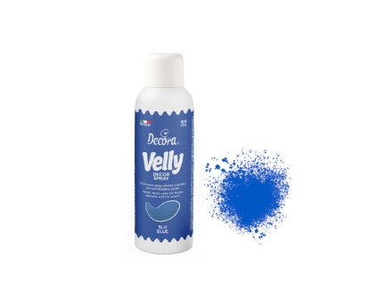 Sprej Velvet Decorvelly Blue - modrý Decora, 100ml