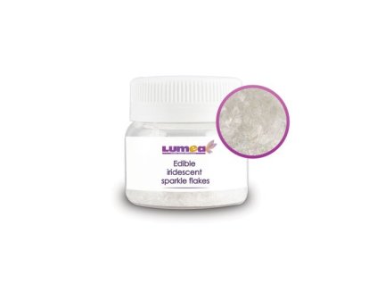 sparkle flakes white