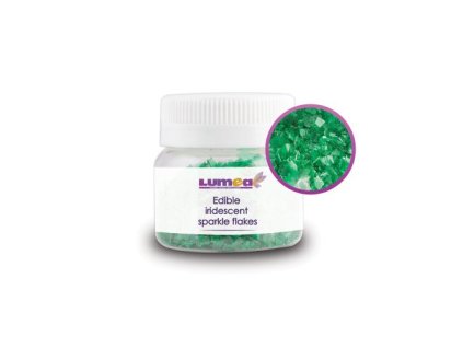 sparkle flakes GREEN