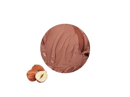 Náplň růžová mléčná oříšková Ruby, 1kg