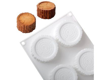 Silikonová forma Pařez 7cm