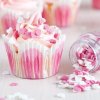 Cukrové zdobení FunCakes, Hearts Pink/White 60g