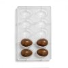 Polykarbonátová forma na čokoládu Eggs "50, Decora