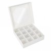 simply making white window treat boxes inserts 16 cavities pack of 100 p12131 37578 medium