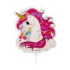 345371 DISPLAY 12 VELAS 2D UNICORNIO ROSA 75CM 1