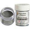 SUGARFLAIR 2023 E605 SUGARFLAIR EDIBLE LUSTRE DARK SILVER 10G JPG