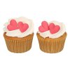 FUNCAKES2021 F50205 FUNCAKES SUGAR DECORATIONS HEARTS RED AMBIENCE IMAGE JPG 1