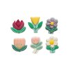Cukrové dekorace Jarní květiny, Decora, 6ks