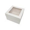 Dortová krabice bílá LKstore 20x20x13 cm, 1ks