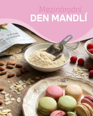 Dnes slavíme Mezinárodní den mandlí!🌍 Tato surovina je v cukrářství naprostým pokladem a my v LK Store na ni nedáme...