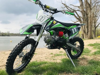 Pitbike Leramotors Shark 125ccm E-Start 4T 17/14 Zelená