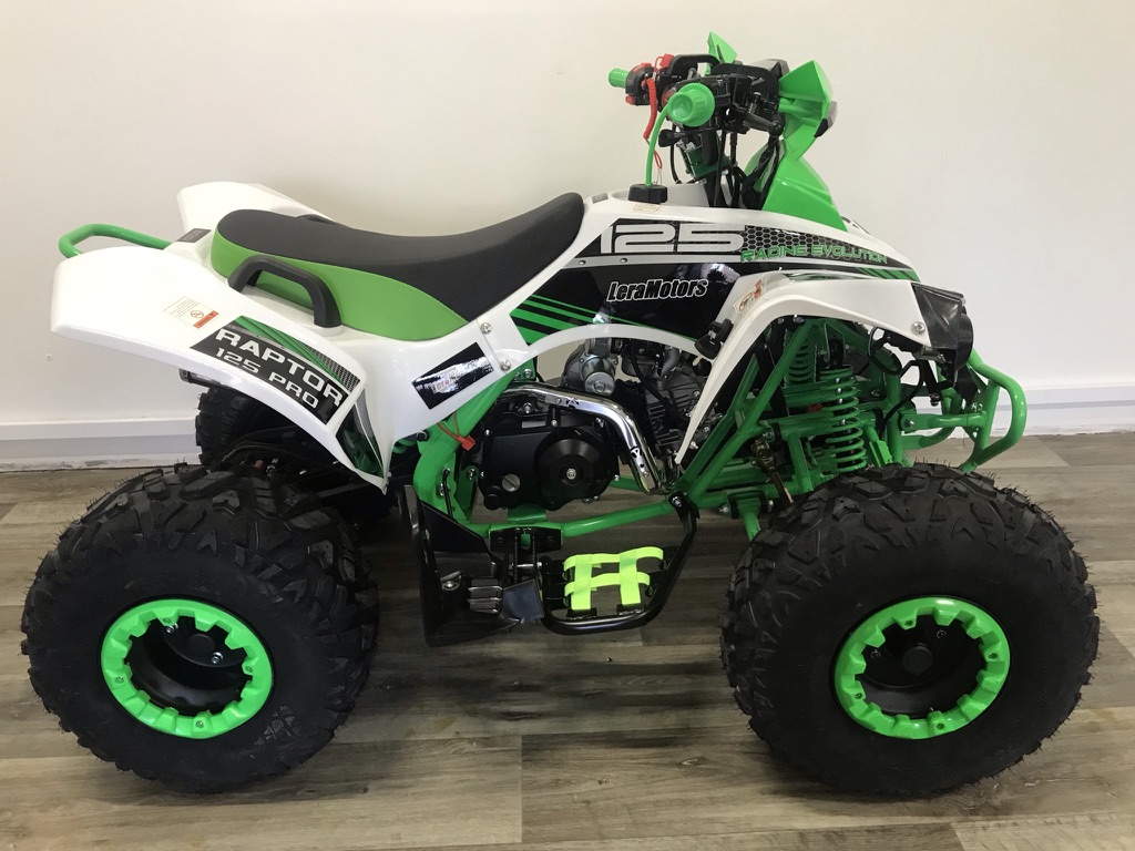 Dětská čtyřkolka Leramotors Raptor 125ccm Pro 3+1 Bílá