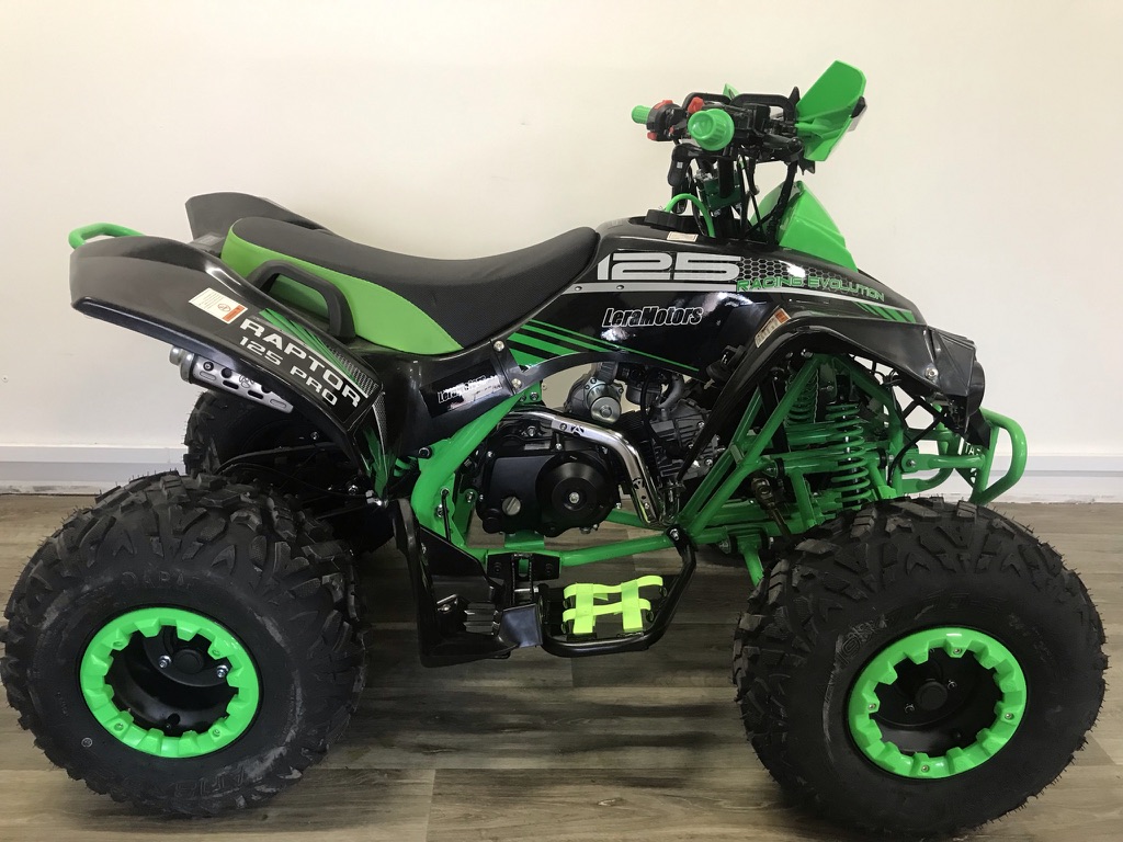 Dětská čtyřkolka Leramotors Raptor 125ccm Pro 3+1 černá