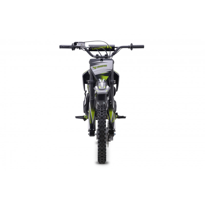 Dětská benzínová motorka Pitbike Leramotors Cannon 125ccm 4T 14/12 E-Start Zelená