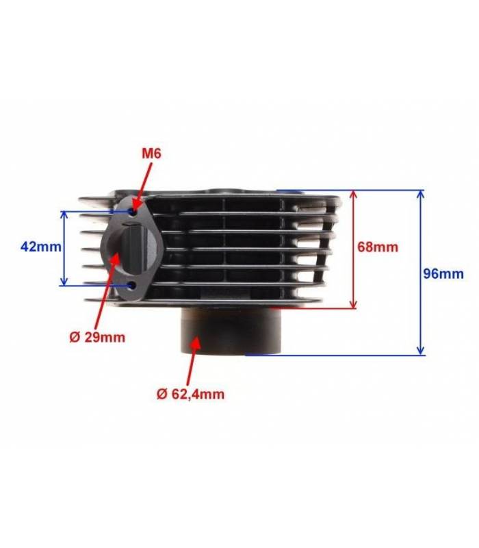 Motor - Válec motoru 156FMI 125CC