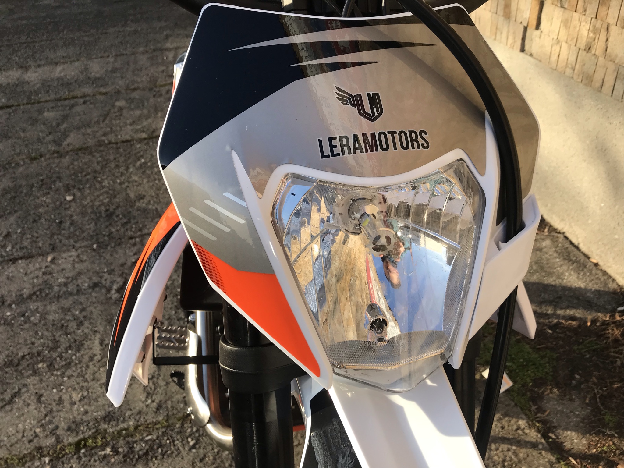 Pitbike Leramotors Killer 250cc 21/18 oranžová