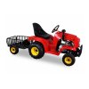 Traktor s vozíkem 110ccm červený