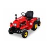 Traktor s vozíkem 110ccm červený