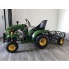 Traktor s vozíkem 110ccm zelený