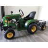 Traktor s vozíkem 110ccm zelený