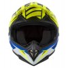 751 1 detska helma modra zluta fluo cerna bila velikost s