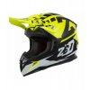 prilba x19d zed detska zluta fluo cerna bila
