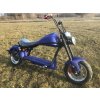 Elektro chopper Lera Scooters C8 2000W Modrá