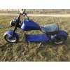Elektro chopper Lera Scooters C8 2000W Modrá
