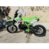 Pitbike Leramotors By Apollo THUNDER 125 Poloautomat 14/12 E-Start Zelená