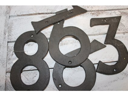 Litinová čísla - domovní čísla