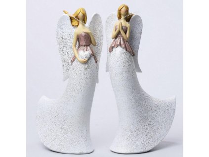 Andělé s glitry ve dvou velikostech