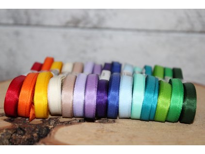 Stuha taftová šířka 6 mm