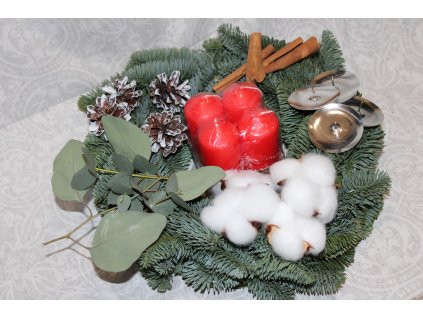 Sada na výrobu adventního věnece