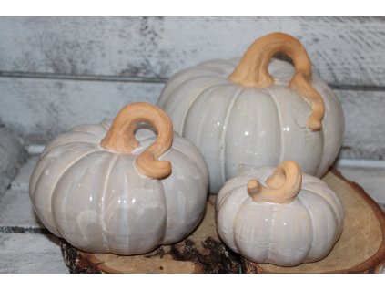 Keramická dýně – kouzlo podzimu ve vašem domově