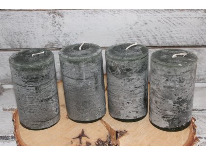 Adventní svíčky oliva