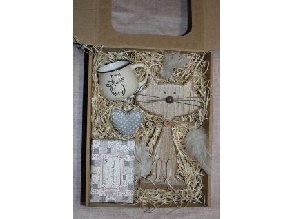 Luxusní dárková krabička – voňavý dárek pro milovníky koček